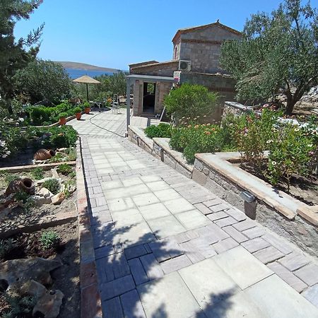 Lesvos Tower House Komninos Sígrion Eksteriør bilde