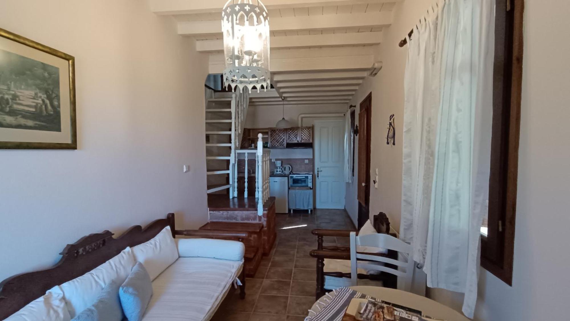 Lesvos Tower House Komninos Sígrion Eksteriør bilde